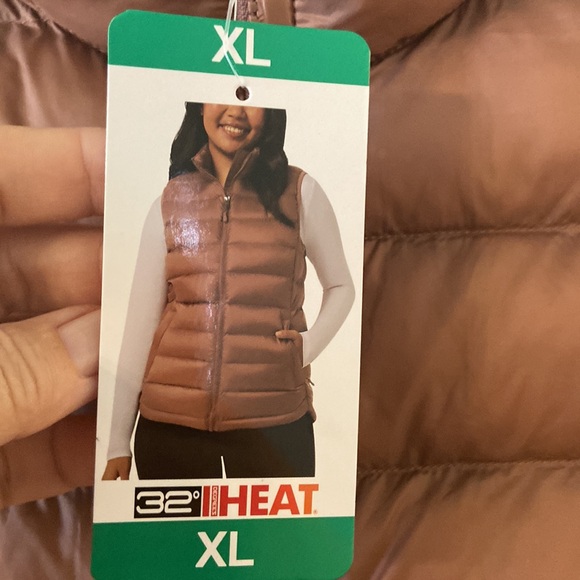 32Degree Women’s Vest size XL length 28” bust 40” brand new with tag color brown - Picture 4 of 12